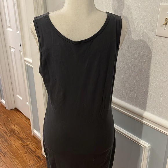 LIKE NEW DARK GREY BODYCON DRESS - SIZE XL - Picture 4 of 6